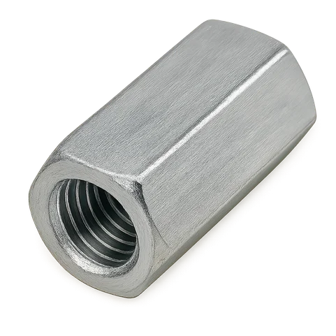 Гайка соединительная оцинкованная DIN 6334 М5